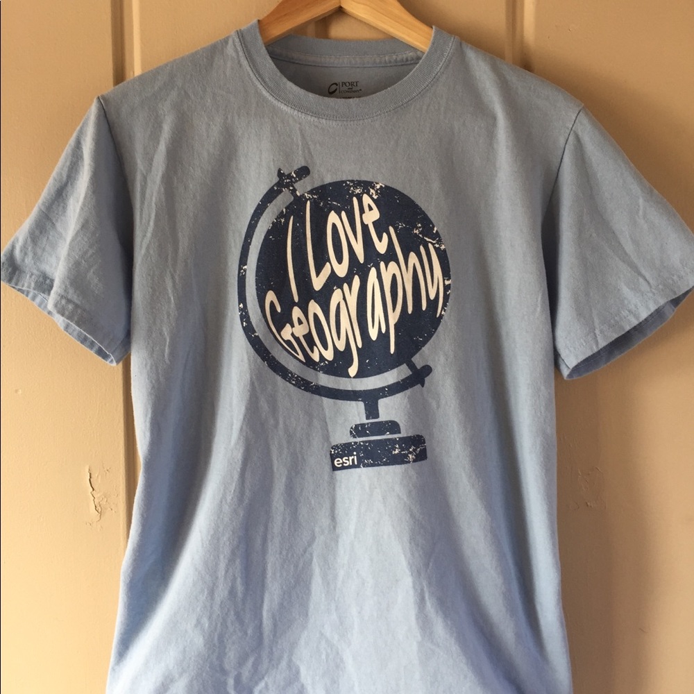 I LOVE GEOGRAPHY Shirt 🌏🌎🌍